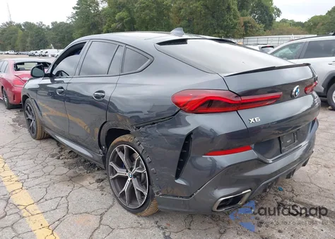 2021 BMW X6 M50I из США, поврежденный, VIN 5UXCY8C07M9H53236